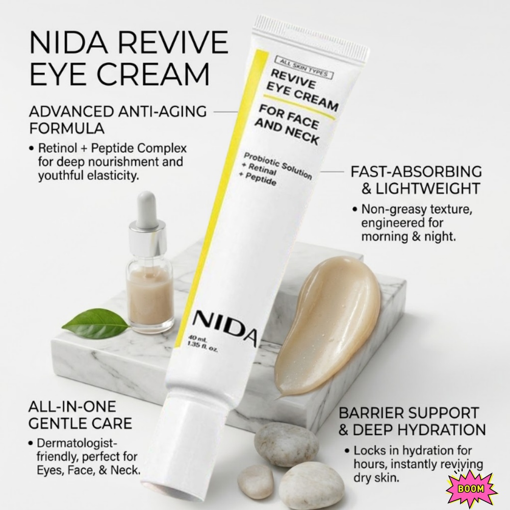 Eye Cream Peptide - Крем для глаз NIDA с ретинолом