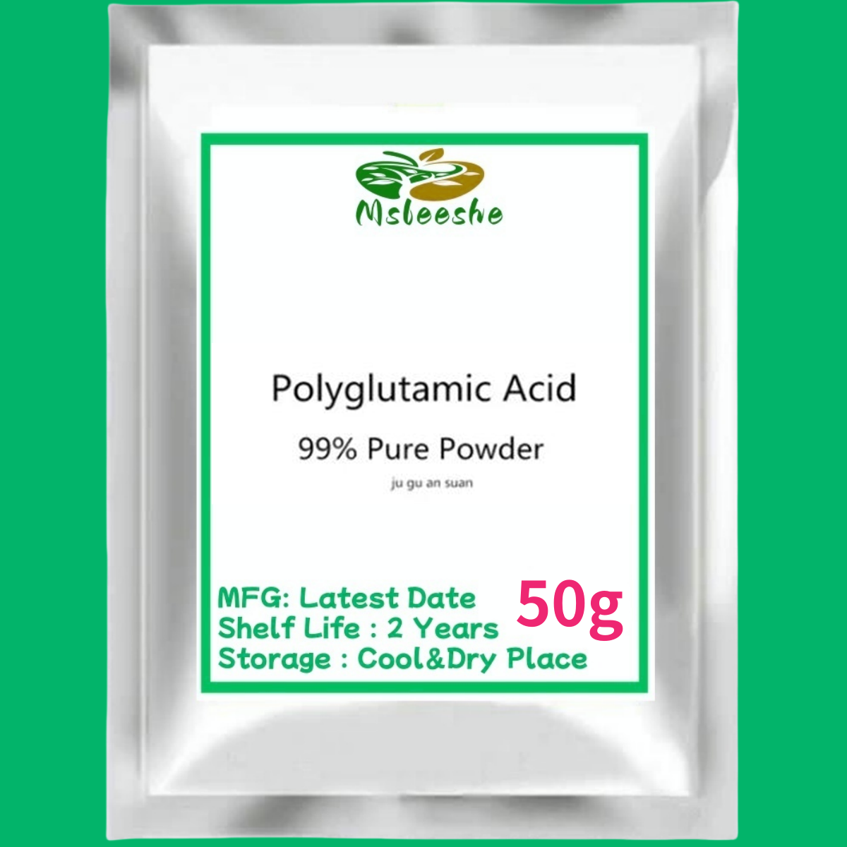 Polyglutamic Acid Moisturizer - Прямая продажа с завода, чистая полиглутаминовая