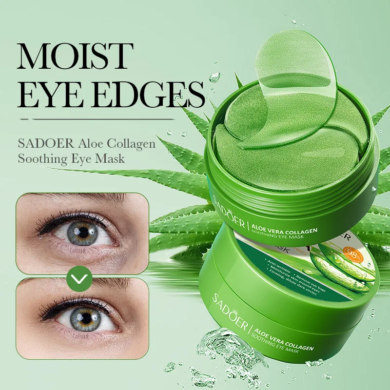 Collagen Sheet Mask - SAODER 60 шт. патчи для глаз