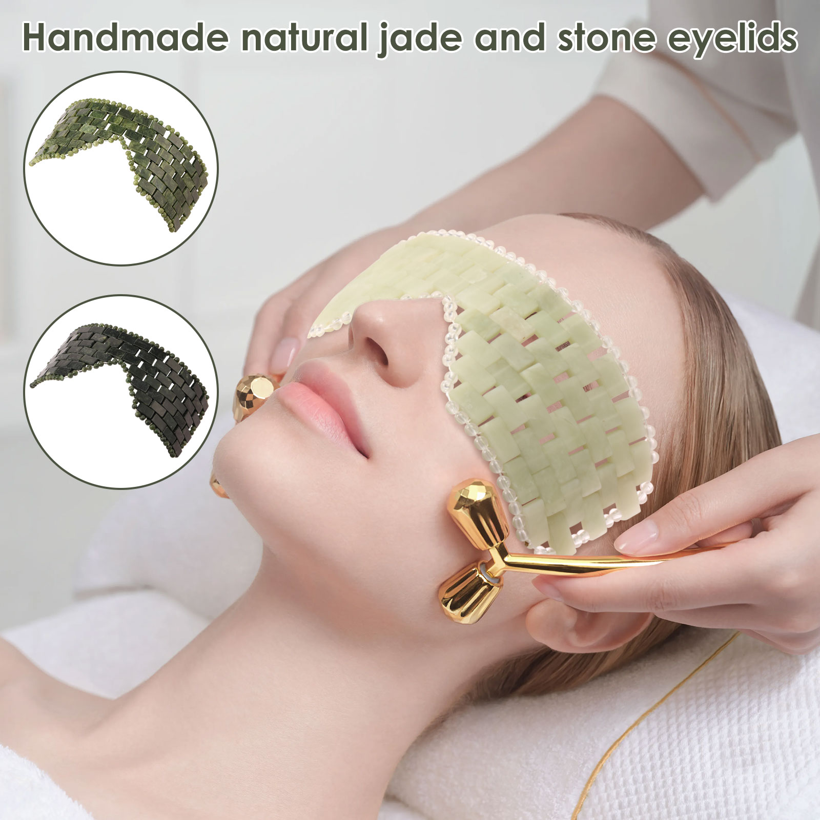 Skincare Indonesia - Нефритовая маска для глаз Портативная нефритовая
