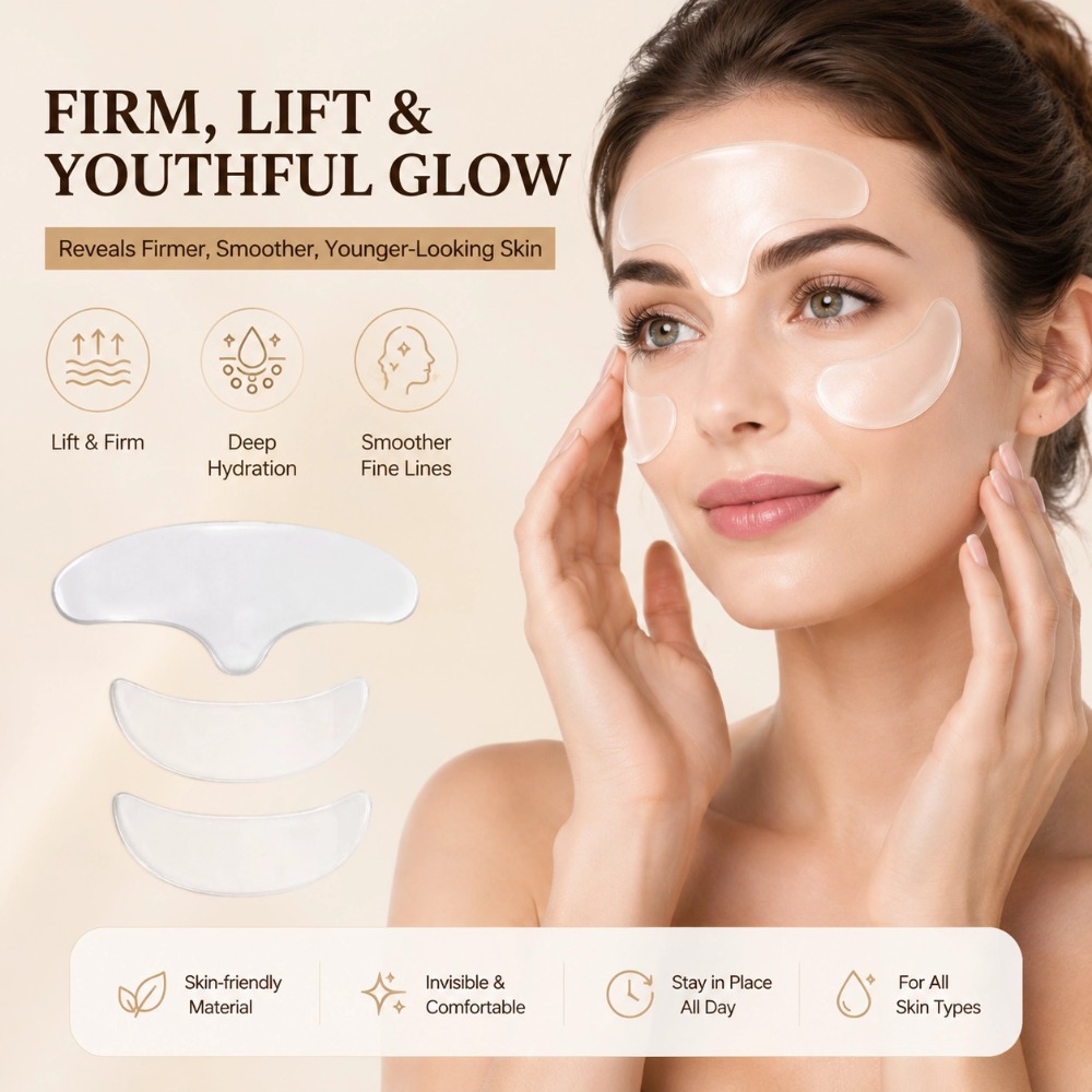 Skincare Indonesia - Многоразовый силиконовый патч от морщин на