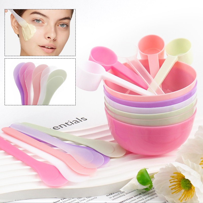 Skincare Indonesia - Набор для смешивания масок: пластиковые инструменты