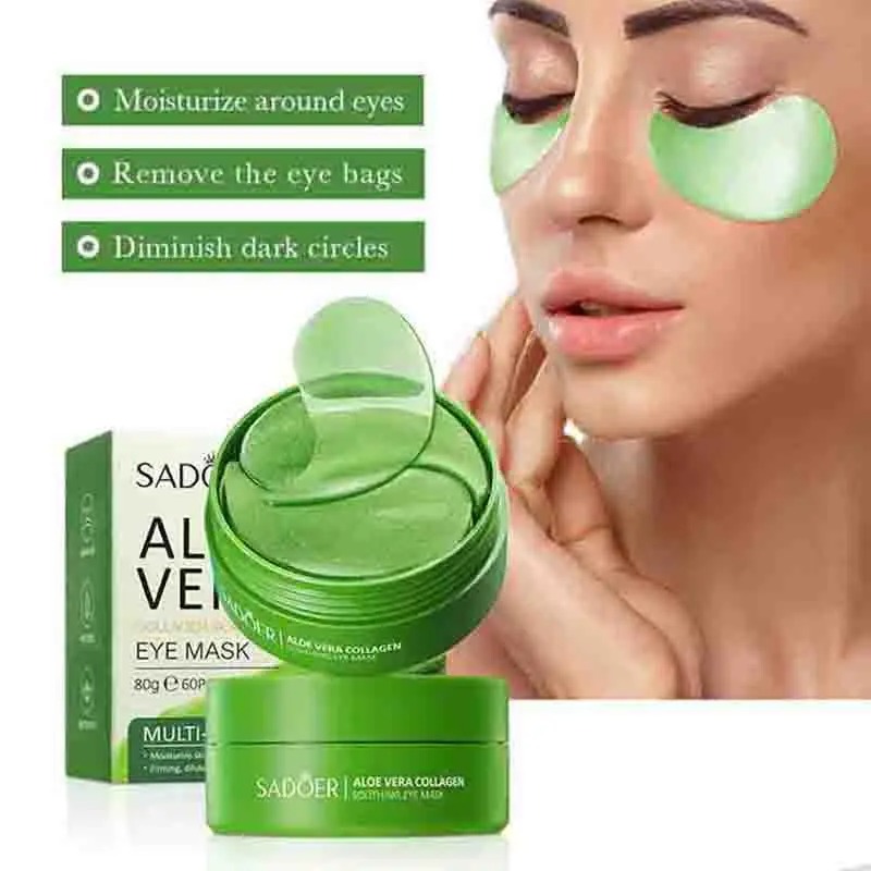 Collagen Sheet Mask - 60 шт., коллагеновая маска для глаз