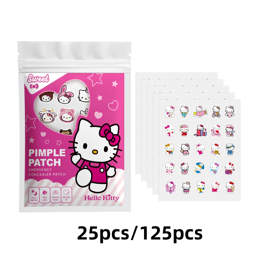 Skincare You - 25/125 шт. гидрогелевых патчей Hello Kitty