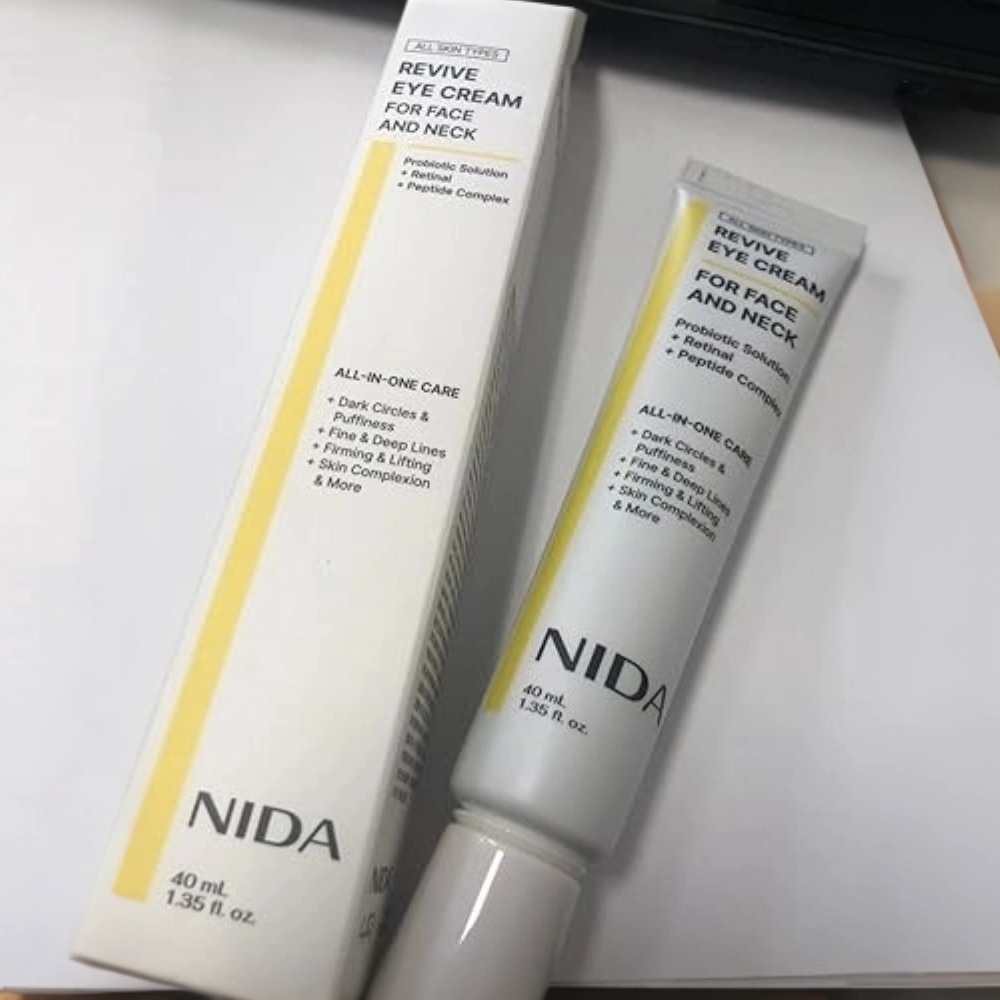 Корейский крем для глаз NIDA R – обзор и цена Eye Cream Peptide