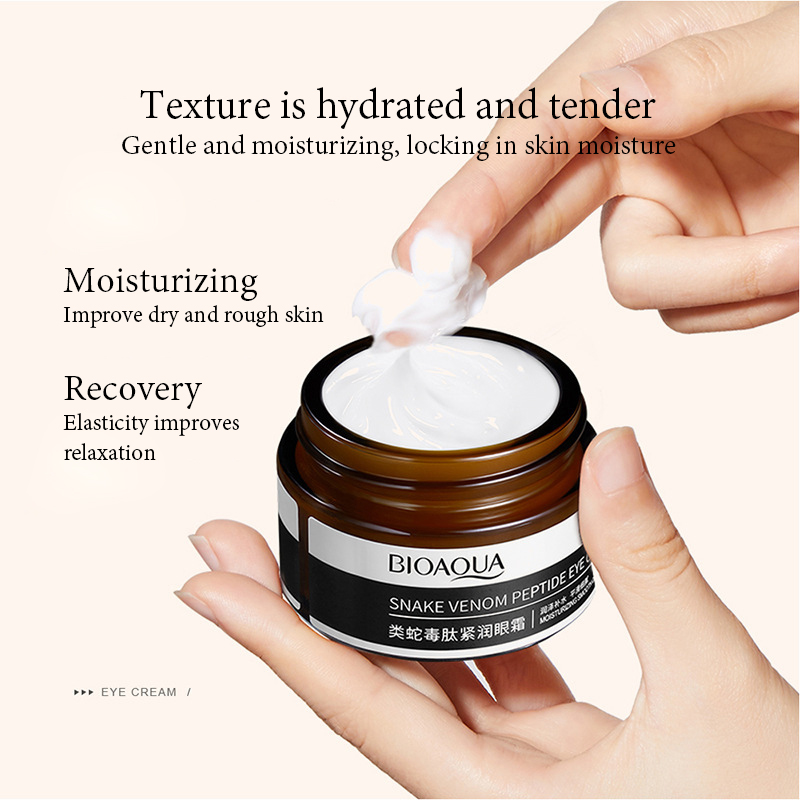 BIOAQUA Пептидный увлажняющий  – обзор и цена Eye Cream Peptide