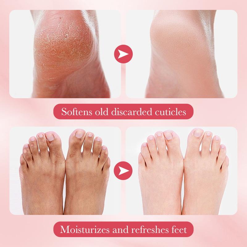 1 пара масок для ног SADOER с  – обзор и цена Skincare Indonesia
