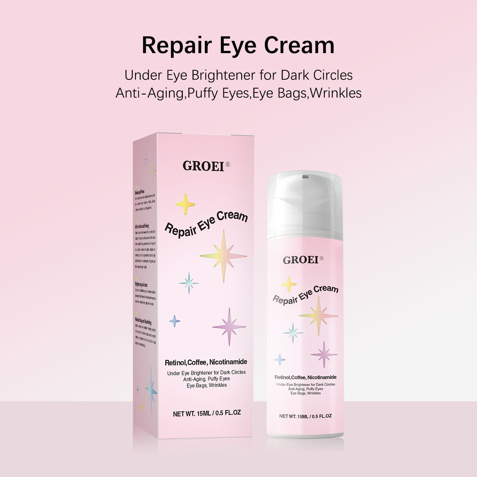 Крем для глаз 15 мл с ретиноло – обзор и цена Caffeine Eye Serum